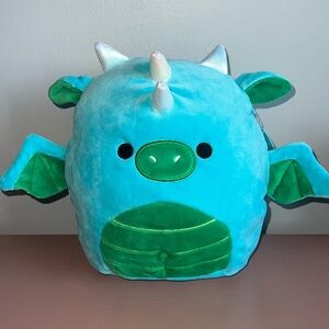 Squishmallows Dalton the Dragon 💙💚